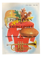 1954 Pottstown vs Bridgeport Official Game Program at PristineAuction.com