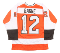 Simon Gagne Signed Jersey Inscribed "2x Bobby Clarke MVP" (JSA) at PristineAuction.com
