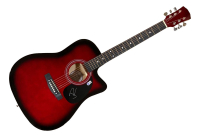 Jelly Roll Signed 41" Acoustic Guitar (Beckett) at PristineAuction.com