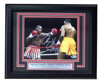Sugar Ray Leonard Signed Custom Framed Photo (Beckett) at PristineAuction.com
