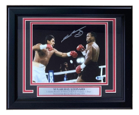 Sugar Ray Leonard Signed Custom Framed Photo (Beckett) at PristineAuction.com