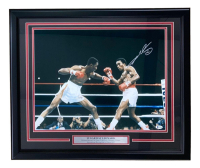 Sugar Ray Leonard Signed Custom Framed Photo (Beckett) at PristineAuction.com
