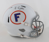 Kyle Pitts Signed Florida Gators Full Size Throwback Alternate Speed Helmet (Beckett) at PristineAuction.com