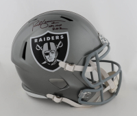 Rich Gannon Signed Raiders Full-Size Flash Alternate Speed Helmet Inscribed "NFL MVP 2002" (Beckett) at PristineAuction.com