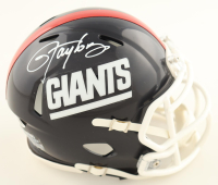 Lawrence Taylor Signed Giants Speed Mini Helmet (JSA) at PristineAuction.com