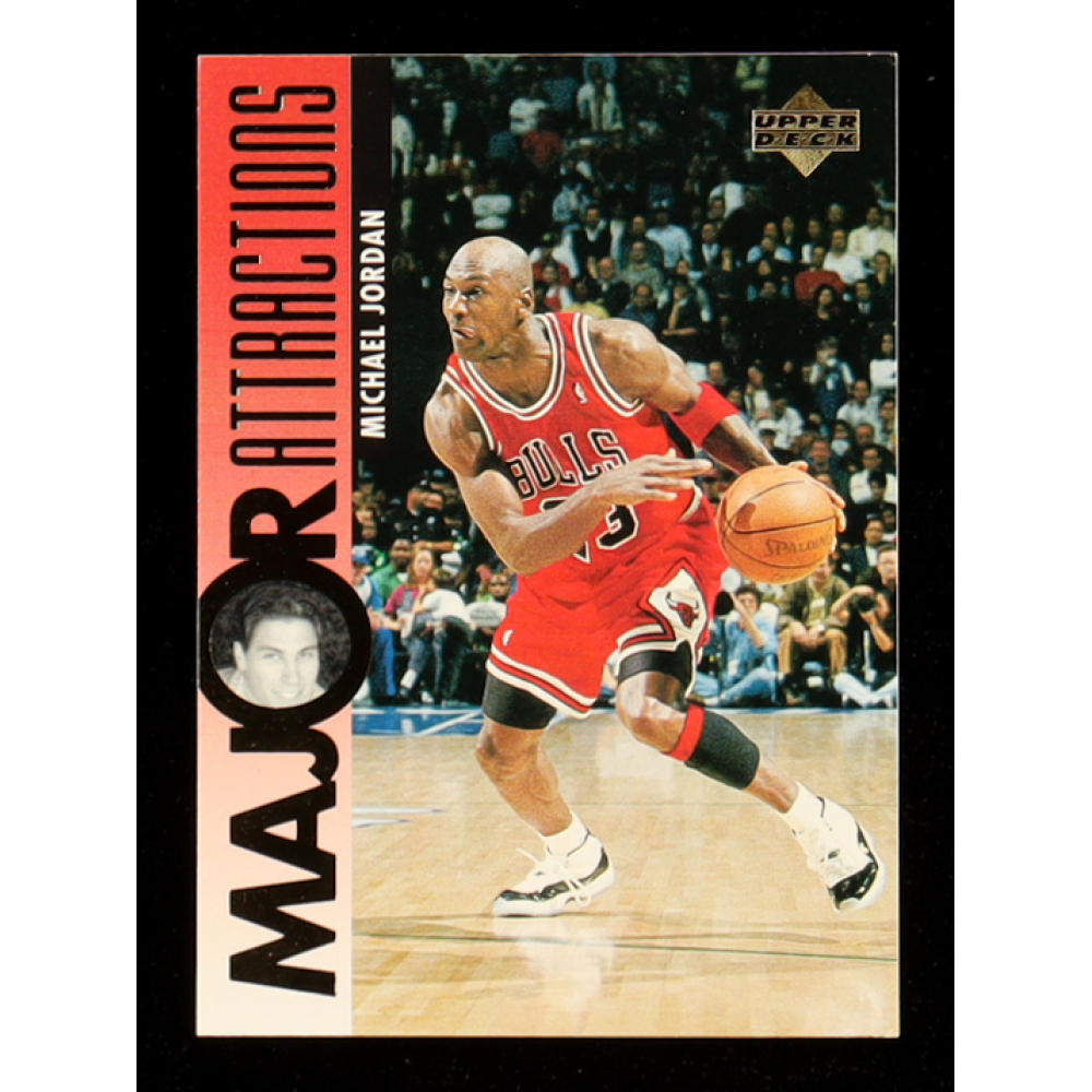 Michael Jordan 1995-96 Upper Deck #337 David Hanson at PristineAuction.com