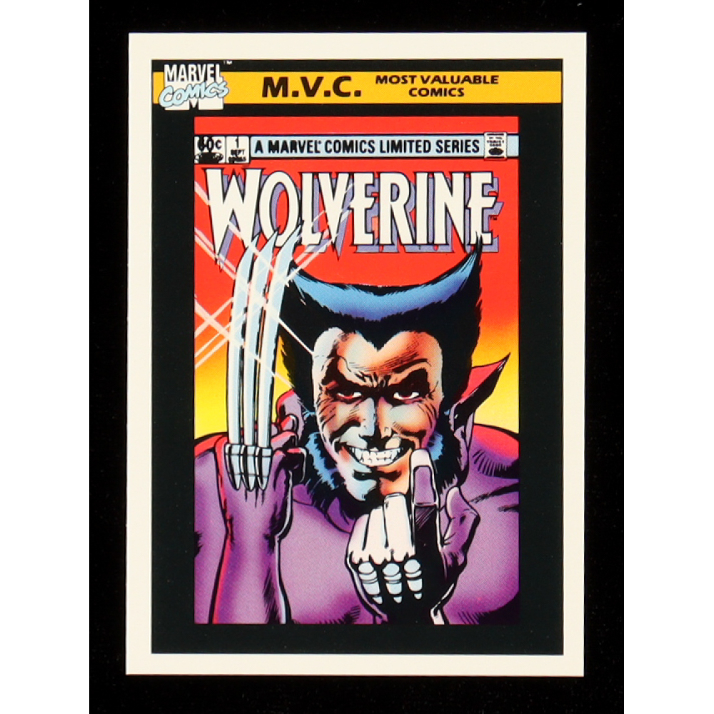 Wolverine 1990 Impel Marvel Universe I #133 Limited Series #1 at PristineAuction.com