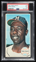 Hank Aaron 1964 Topps Giants #49 (PSA 5.5) at PristineAuction.com