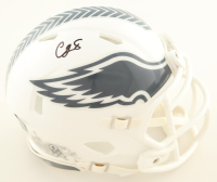 C. J. Gardner-Johnson Signed Eagles Salute To Service Alternate Speed Mini Helmet (Beckett) at PristineAuction.com