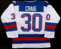 Jim Craig Signed Jersey Inscribed "1980 Gold" (Beckett) at PristineAuction.com