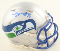 Elijah Arroyo Signed Seahawks Speed Mini Helmet (JSA) at PristineAuction.com