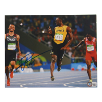 Usain Bolt Signed 8x10 Photo (Beckett) at PristineAuction.com