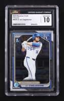 Jac Caglianone 2024 Bowman Chrome Draft #BDC8 RC (CGC 10) at PristineAuction.com