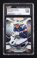 Rob Gronkowski 2015 Finest Refractor #73 (CGC 10) at PristineAuction.com