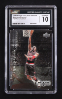 Michael Jordan 1998-99 Upper Deck Black Diamond Quadruple Diamond #12 (CGC 10) at PristineAuction.com