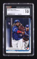Vladimir Guerrero Jr. 2019 Topps Update #US1 RC (CGC 10) at PristineAuction.com