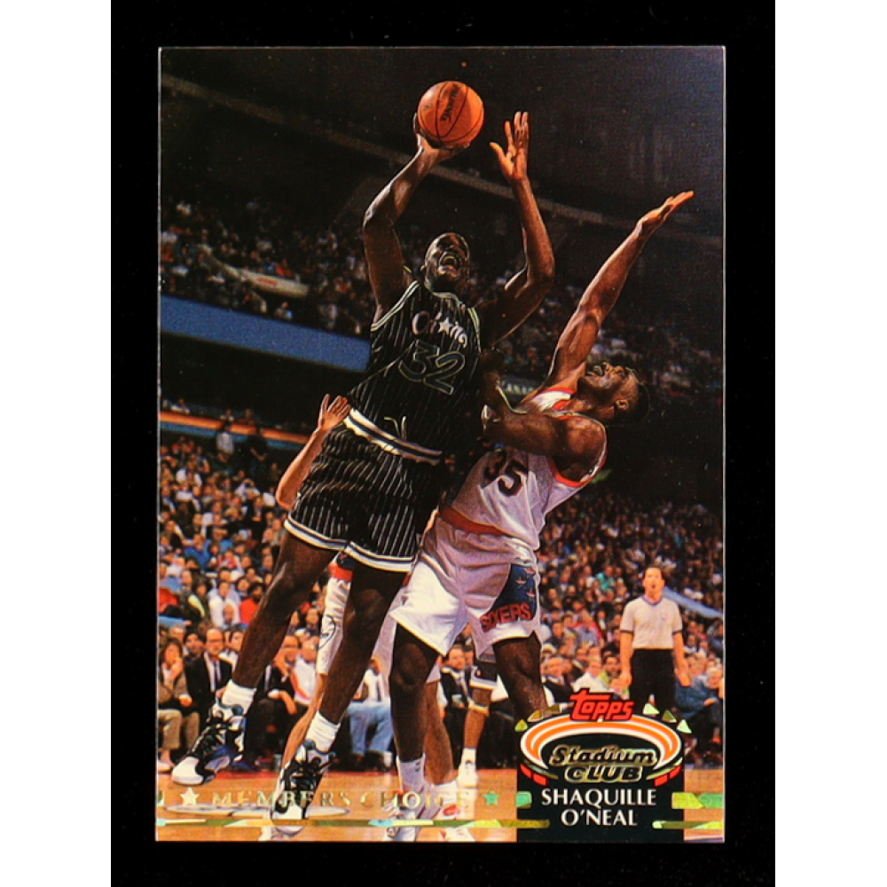 Shaquille O'Neal 1992-93 Stadium Club Members Choice #201 RC at PristineAuction.com