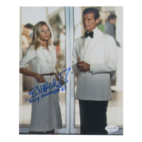 Britt Ekland Signed "The Man with the Golden Gun" 8x10 Photo Inscribed "Mary Goodnight" & "24" (ACOA) at PristineAuction.com