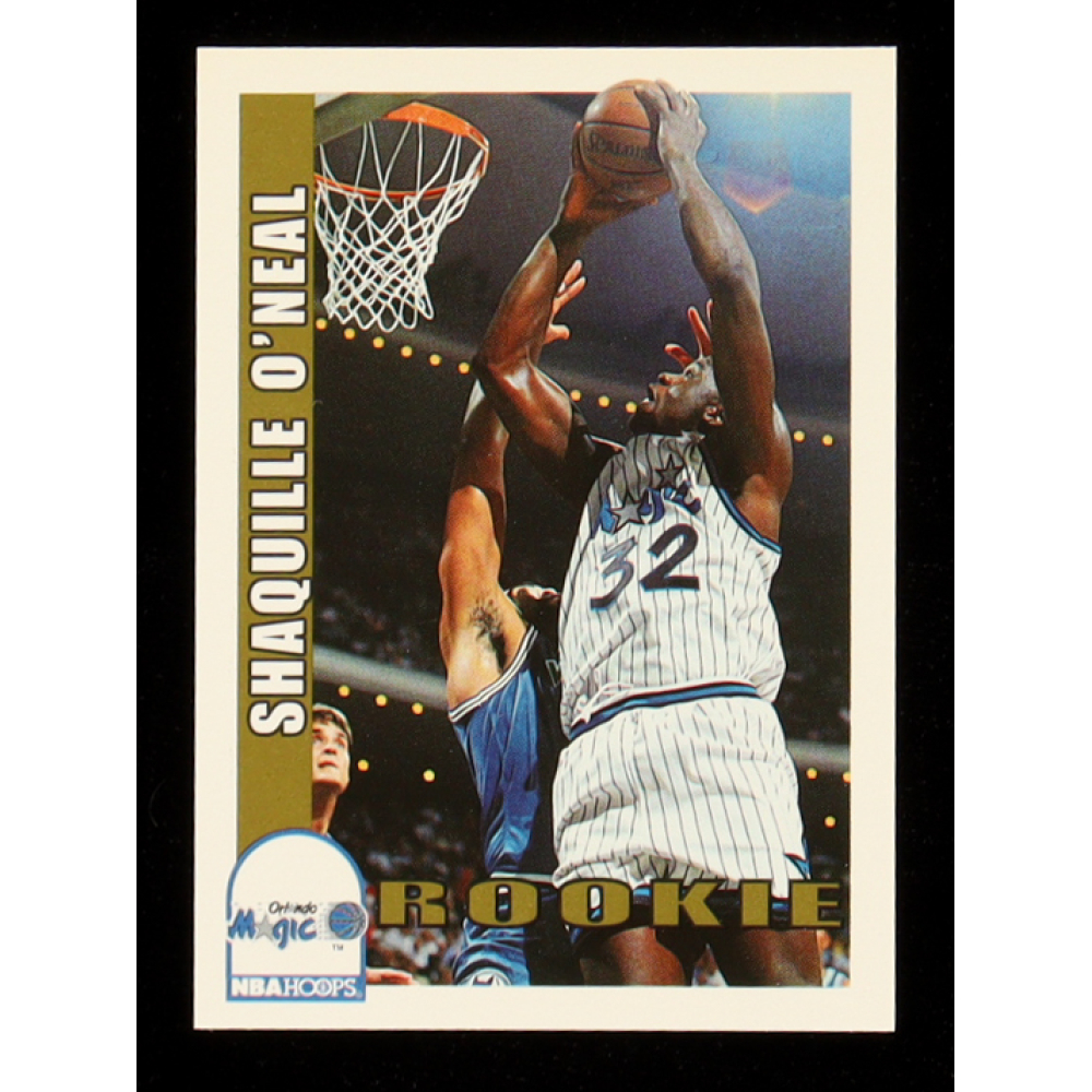 Shaquille O'Neal 1992-93 Hoops #442 RC at PristineAuction.com