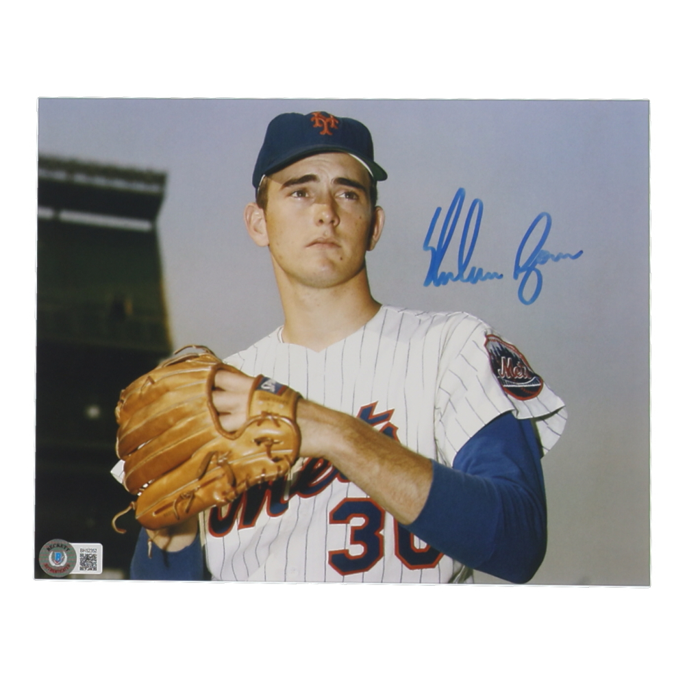 Nolan Ryan Signed Mets 8x10 Photo (Beckett) at PristineAuction.com