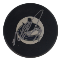 Mason Raymond Signed Canucks Logo Hockey Puck (PSA) at PristineAuction.com