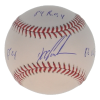 Dwight "Doc" Gooden Signed OML Baseball Inscribed "86 WS Champs / 84 ROY / 85 Cy" (JSA) at PristineAuction.com