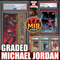 MIB MICHAEL JORDAN - (1) Graded Card Per Pack – MJ Fresh Air Edition Mystery Box/Pack at PristineAuction.com