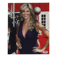 Erin Andrews Signed 8x10 Photo (PSA) at PristineAuction.com