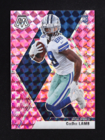CeeDee Lamb 2020 Panini Mosaic Mosaic Camo Pink #207 RC at PristineAuction.com