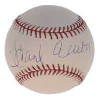 Hank Aaron Signed OML Baseball (Steiner) at PristineAuction.com
