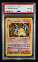 Charizard 1999 Pokemon Base Unlimited #4 Holo (PSA 8) at PristineAuction.com