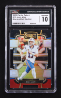 Josh Allen 2023 Select Black & Red Die-Cut #13 (CGC 10) at PristineAuction.com