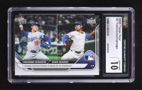 Yoshinobu Yamamoto / Shota Imanaga 2025 Topps Now #2 (CGC 10) at PristineAuction.com
