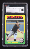 Paul Skenes 2024 Topps Heritage High Number #594 RC (CGC 10) at PristineAuction.com