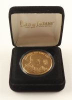 Pete Rose LE "All-Time Hit King" The Highland Mint Reds Solid Bronze Coin With Display Case at PristineAuction.com