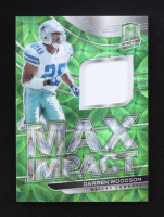 Darren Woodson 2021 Panini Spectra Max Impact Materials Neon Green #9 #18/35 at PristineAuction.com