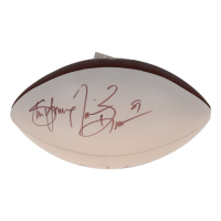 Bo Jackson, Tim Brown & Steve Young Signed NFL White Panel Football (PSA) at PristineAuction.com