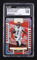 Ja'Marr Chase 2023 Absolute Spectrum Splash #85 #6/16 (CGC 10) at PristineAuction.com