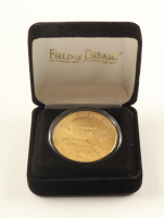 Pete Rose LE "All-Time Hit King" The Highland Mint Reds Solid Bronze Coin With Display Case at PristineAuction.com