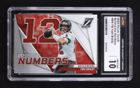 Tom Brady 2022 Zenith Behind the Numbers #TB (CGC 10) at PristineAuction.com