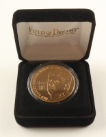 Dan Marino LE The Highland Mint Career Retirement Solid Bronze Coin With Display Case at PristineAuction.com