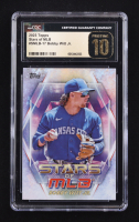 Bobby Witt Jr. 2023 Topps Stars of MLB #SMLB17 (CGC Pristine 10) at PristineAuction.com