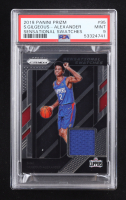Shai Gilgeous-Alexander 2018-19 Panini Prizm Sensational Swatches #95 RC (PSA 9) at PristineAuction.com