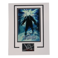 John Carpenter Signed "The Thing" Custom Matted Cut Display (ACOA) at PristineAuction.com