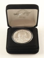 Brett Favre LE The Highland Mint NFL MVP .999 Fine Silver Coin With Display Case at PristineAuction.com