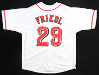 TJ Friedl Signed Jersey (Beckett) at PristineAuction.com