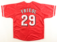 TJ Friedl Signed Jersey (Beckett) at PristineAuction.com