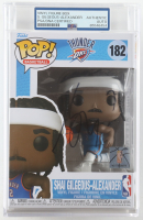 Shai Gilgeous-Alexander Signed Thunder #182 Funko Pop! Vinyl Figure (PSA) at PristineAuction.com