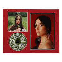 Kacey Musgraves Signed "Deeper Well" CD Insert Lithograph Display with 8x10 Photo (ACOA) at PristineAuction.com