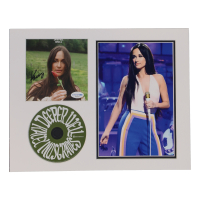 Kacey Musgraves Signed "Deeper Well" CD Insert Lithograph Display with 8x10 Photo (ACOA) at PristineAuction.com